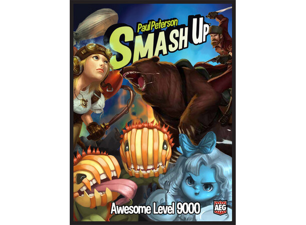 Smash Up Awesome Level 9000 Brætspil Standalone Ekspansion til Smash Up 